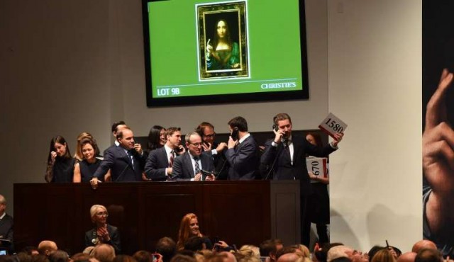 Un cuadro de Leonardo da Vinci rompe todos los récords: 450,3 millones de dólares