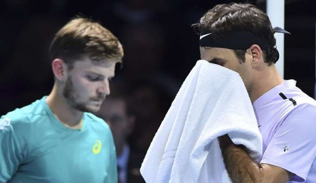 Goffin sacó a Federer de la final del Masters de Londres