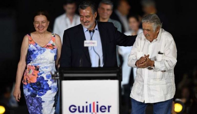 Mujica en el cierre de campaña de Guillier: “yo estoy con el mundo progresista”