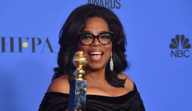 Oprah declara “nuevo día” para mujeres en potente discurso en los Globos de Oro