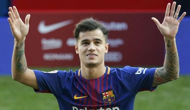 Barcelona presentó al brasileño Coutinho