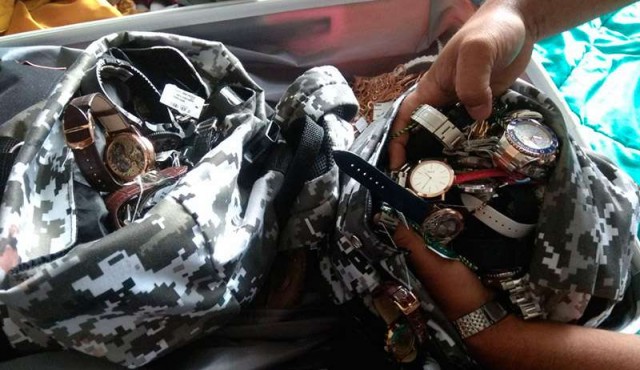Policía halló el resto del botín del asalto a la joyería de Punta del Este