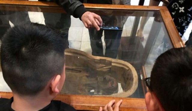 El Museo Egipcio de El Cairo exhibe una “momia aulladora”