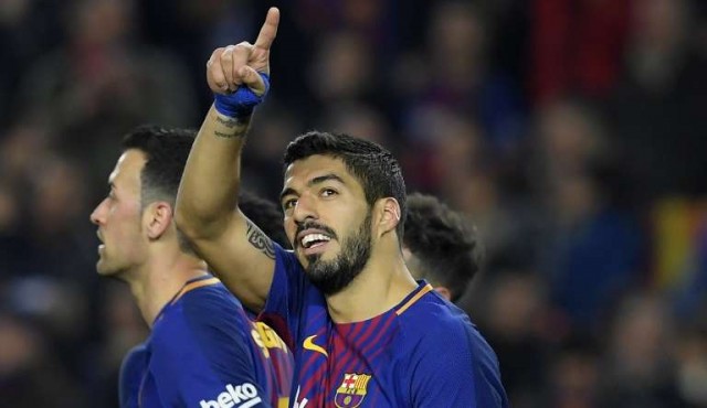 Tres de Suárez en goleada del Barcelona