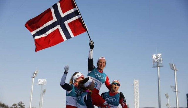 Noruega lideró el medallero de los Juegos de Pyeongchang