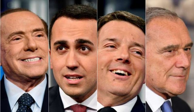 Los programas de las principales fuerzas políticas de Italia