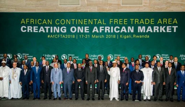 Cuarenta y cuatro países africanos firman un acuerdo para crear una zona de libre comercio