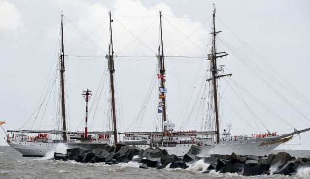 Grandes veleros de hispanoamérica se dan cita en Montevideo