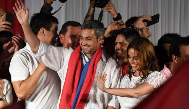 “Marito” ganó por estrecho margen las presidenciales en Paraguay