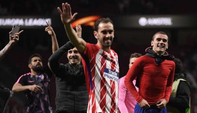 Diego Costa mete al Atlético de Madrid en la final de la Europa League   