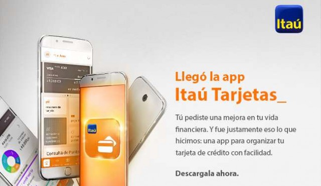 Itaú lanza su App Tarjetas y se consolida como banco digital