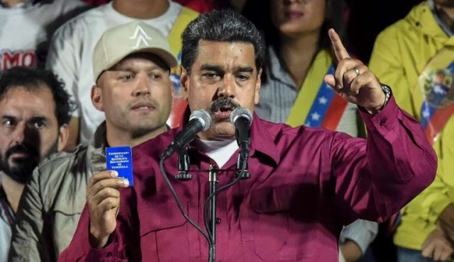 Maduro reelecto hasta 2025 en comicios desconocidos por oposición