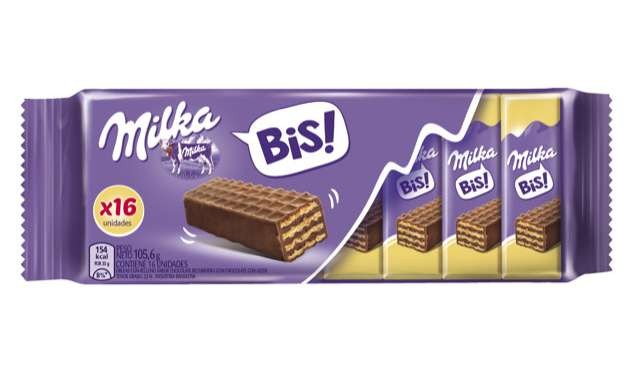 Milka presenta las nuevas obleas bañadas en chocolate “Milka Bis”