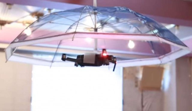 Japón comenzará a comercializar un dron-sombrilla