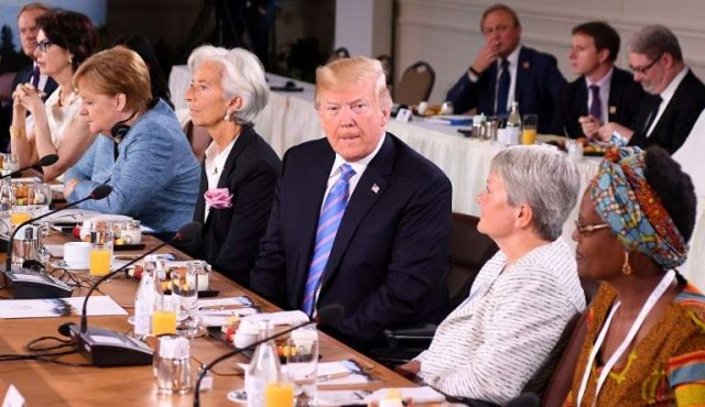 Trump genera caos en el G7 y amenaza a sus aliados con aplicar nuevos aranceles
