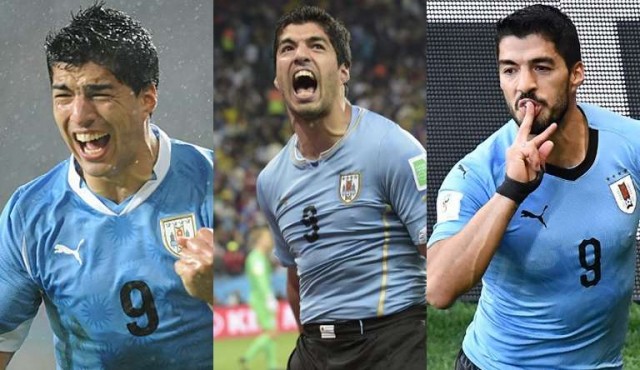 Suárez es el primer uruguayo en anotar en tres mundiales