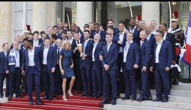 Los 'Bleus' condecorados con la Legión de Honor, máxima distinción en Francia​