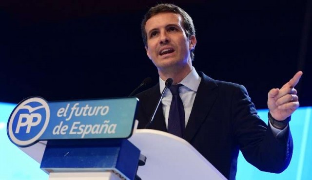 El PP español eligió a Pablo Casado como sucesor de Rajoy