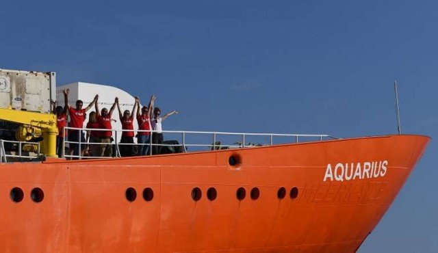 Seis países recibirán a las 141 personas rescatadas por el Aquarius