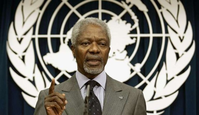 Murió Kofi Annan, el secretario general de la ONU que fue “estrella” de la diplomacia