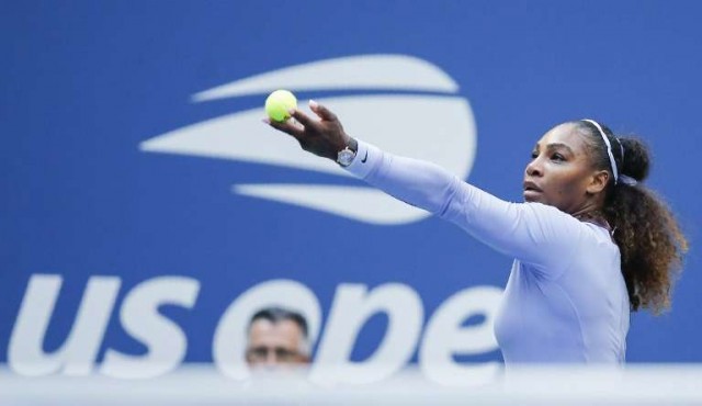 Serena Williams, con un primer set perfecto, pasa a cuartos del US Open