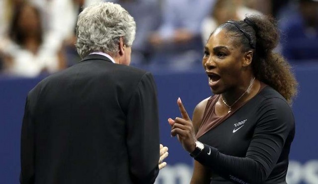 Serena, multada con 17.000 dólares; la WTA la apoya y denuncia doble criterio