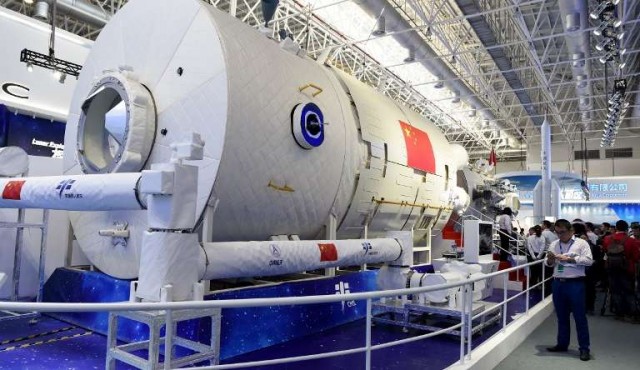 China presentó su futura estación espacial