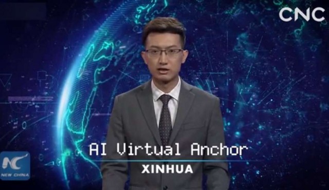 Los robots virtuales presentan los informativos en China