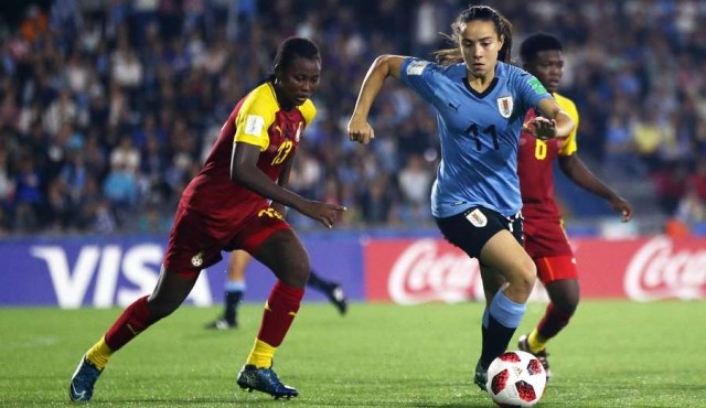 Uruguay perdió con Ghana en el debut