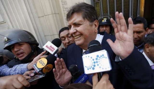 Expresidente peruano Alan García pide asilo en embajada de Uruguay