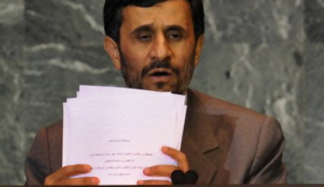Ahmadinejad: "condenados al fracaso"