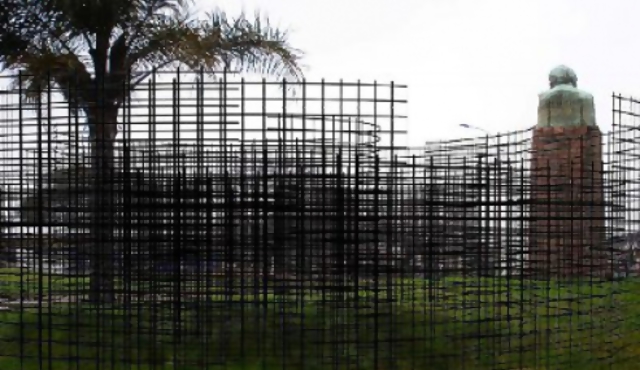 Estudiantes de Arquitectura experimentan en el Parque Rodó