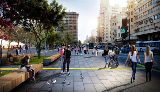 Así será la remodelación de 18 de Julio