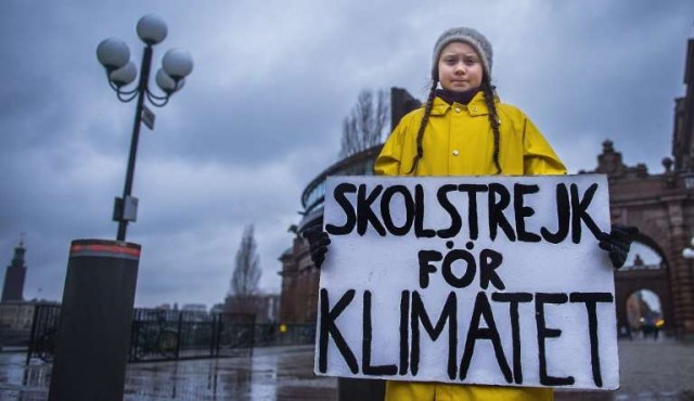 Una adolescente sueca lleva su cruzada contra el cambio climático a la COP24