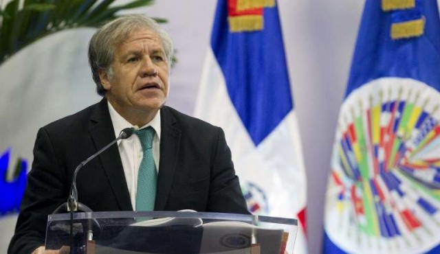 Almagro anuncia que buscará la reelección como secretario general de la OEA