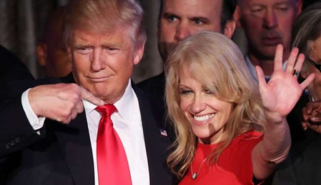 Los Conway, una poderosa pareja de Washington dividida sobre Trump