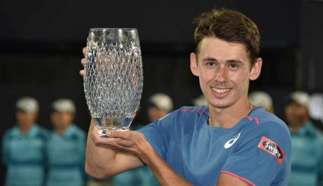 Australiano y de padre uruguayo, la joven promesa De Miñaur logró su primer título ATP
