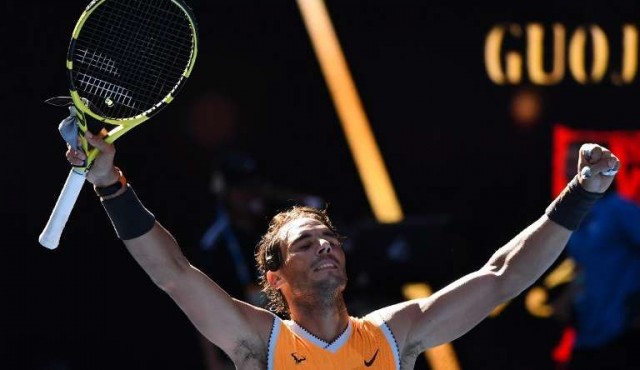 Nadal derrotó a Berdych y pasó a cuartos del Abierto de Australia