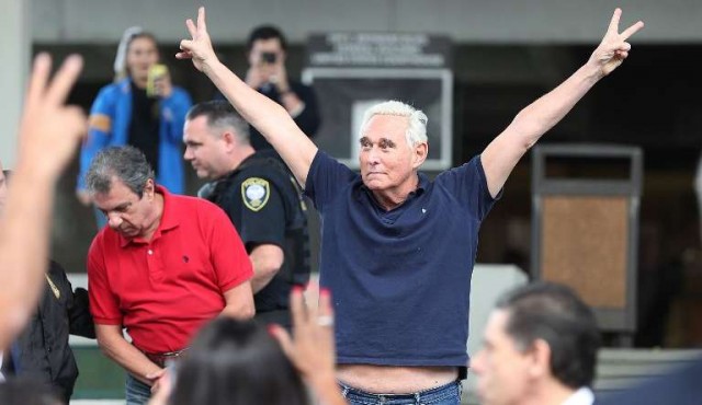 Exasesor de Trump Roger Stone liberado bajo fianza