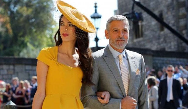 George Clooney dice que Meghan Markle está siendo acosada como Lady Di