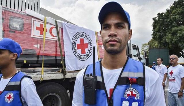 Venezuela comenzó a recibir ayuda humanitaria de la Cruz Roja​