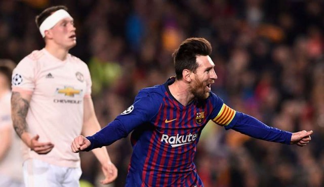 Messi rompió el maleficio del Barça: eliminó al Manchester United y vuelve a las semifinales europeas