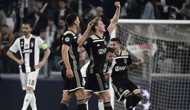 Ajax dejó sin el sueño de la Champions a la Juventus de Cristiano