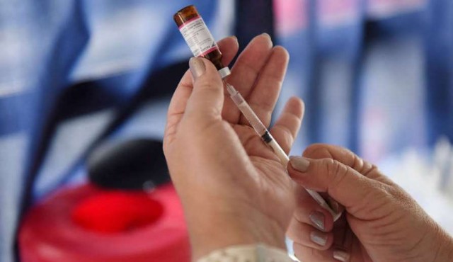 La vacunación contra el sarampión igualó en tres semanas a la de siete meses de 2018