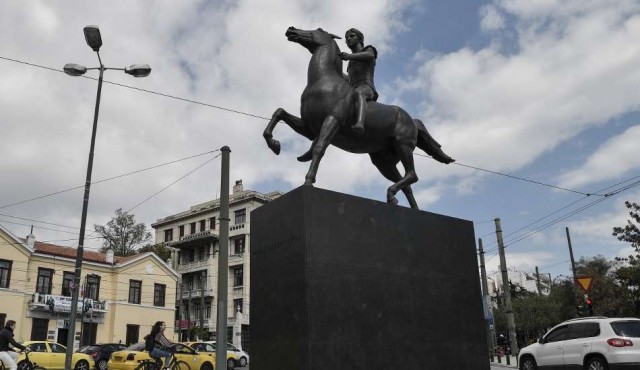Atenas instaló su primera estatua de Alejandro Magno