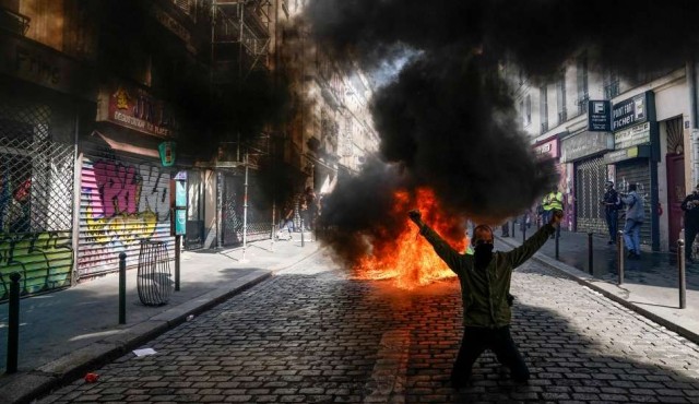 Tensión en París en nueva jornada de protestas de “chalecos amarillos”