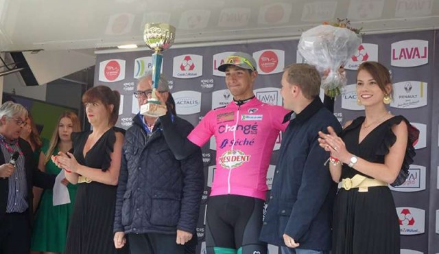 Mauricio Moreira ganó la primera etapa de la ronda francesa Boucles de la Mayenne