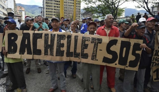 Bachelet llega a una Venezuela devastada por la crisis