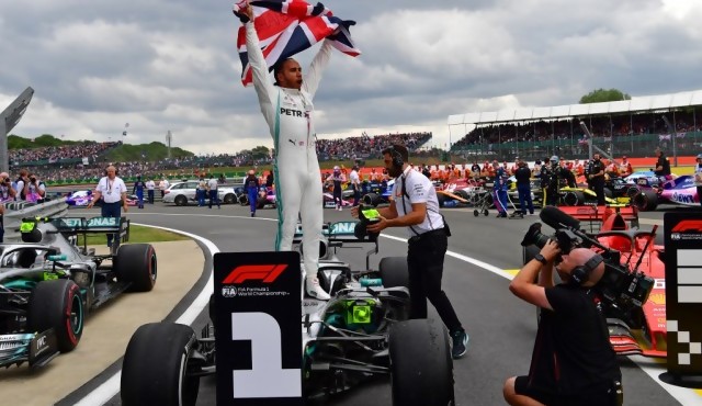 Hamilton logra su sexto triunfo en GP de Gran Bretaña