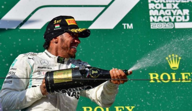 Lewis Hamilton ganó el Gran Premio de Hungría